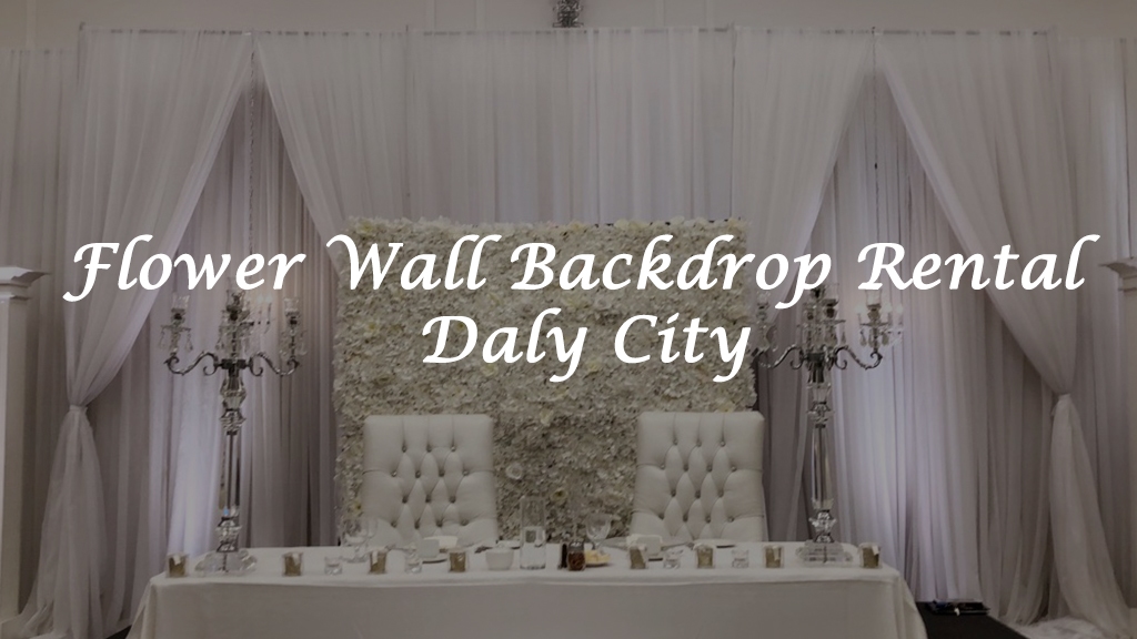 Daly City Flower Wall Rental FlowerwallsUSA