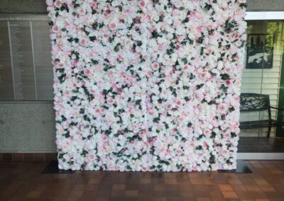 Boca Raton Flower Wall Rental