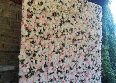 Flower Wall Rental Detroit