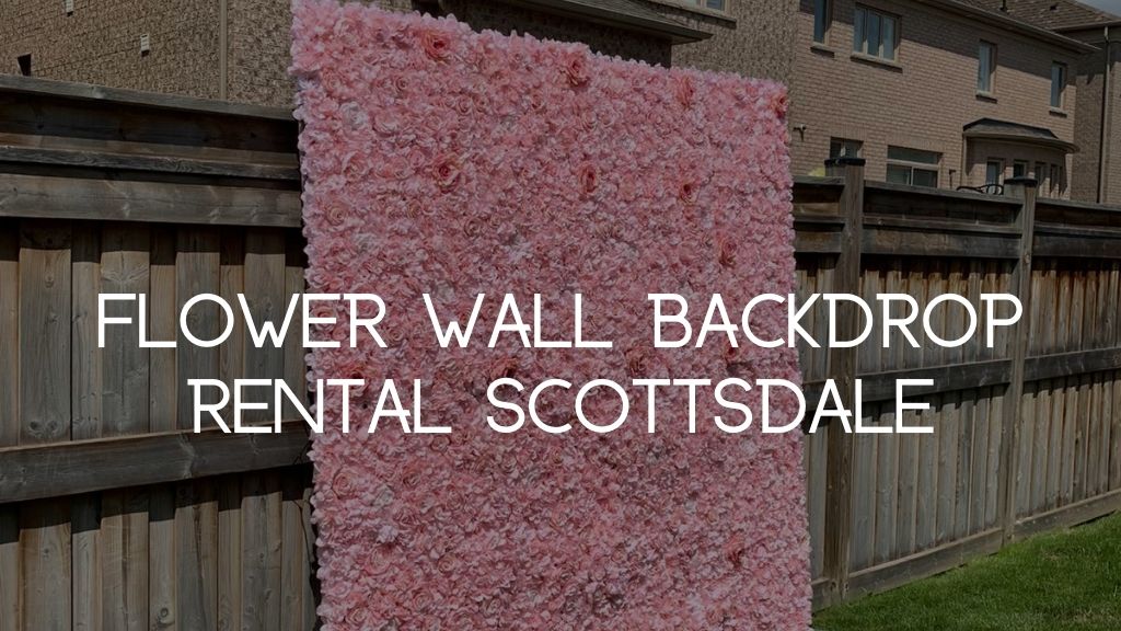 Ajax Flower Wall Rental