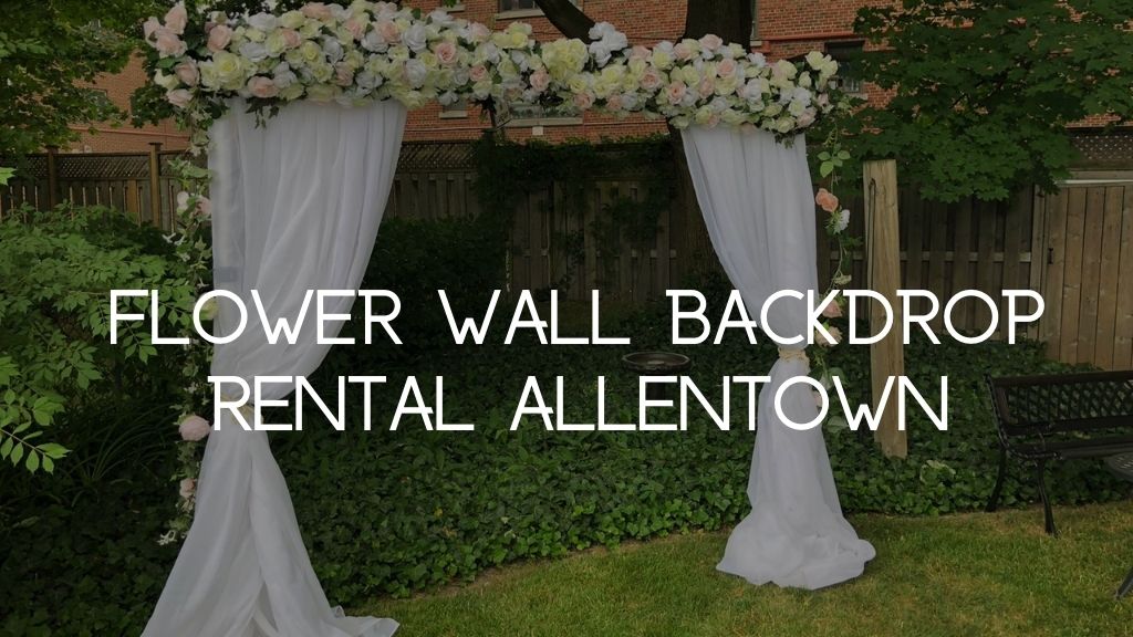 Ajax Flower Wall Rental