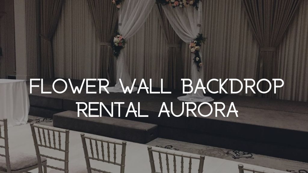 Ajax Flower Wall Rental