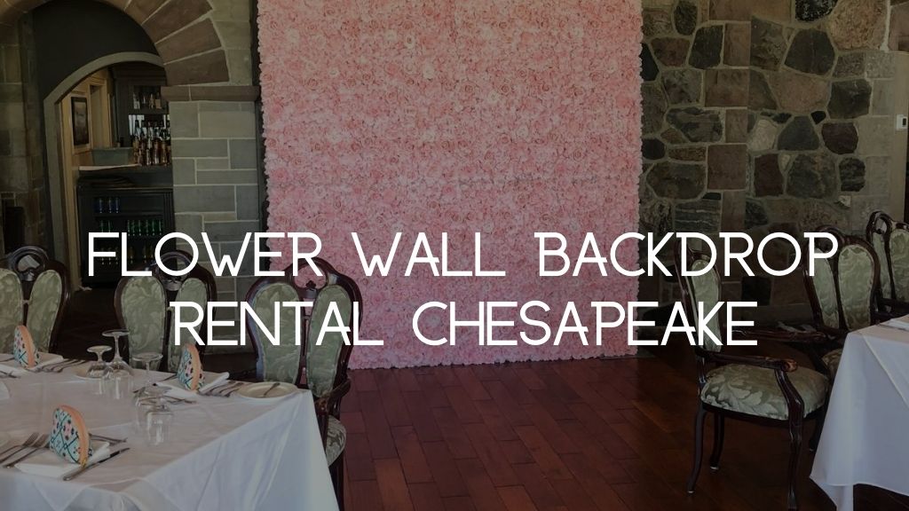 Ajax Flower Wall Rental