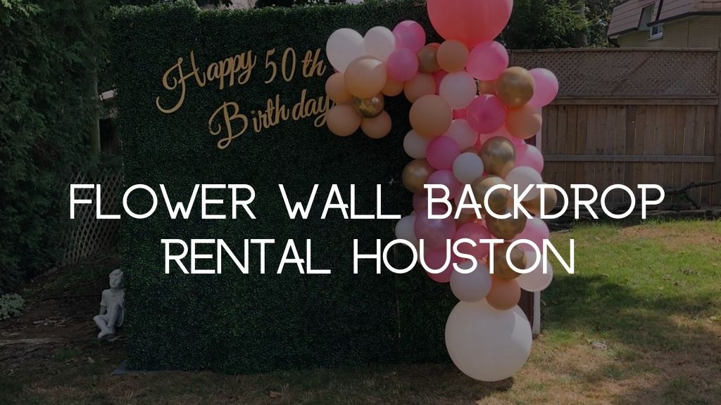 Ajax Flower Wall Rental