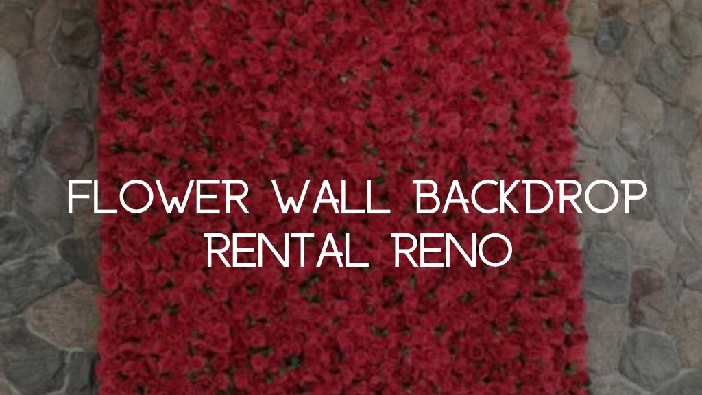 Ajax Flower Wall Rental