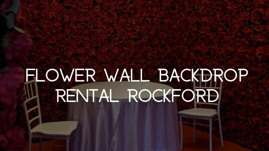 Ajax Flower Wall Rental