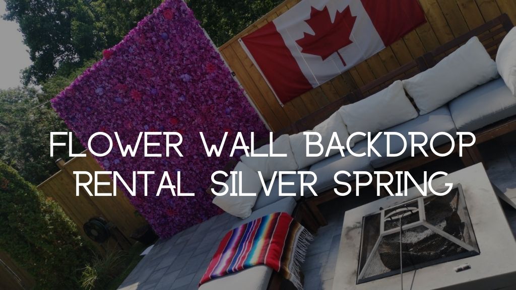 Ajax Flower Wall Rental