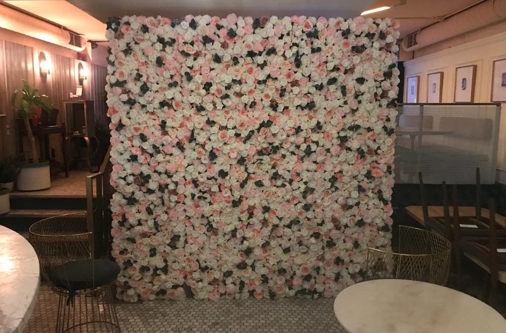 Flower Walls at Trade Shows in Las Vegas