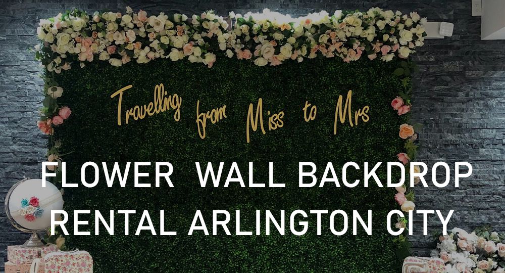 Ajax Flower Wall Rental