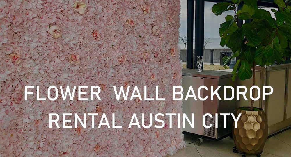 Ajax Flower Wall Rental