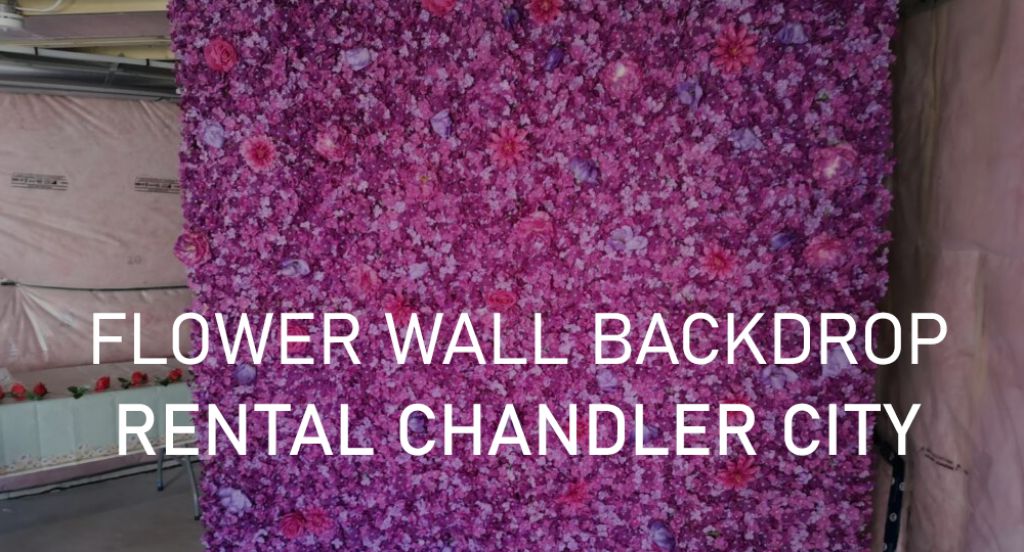 Ajax Flower Wall Rental
