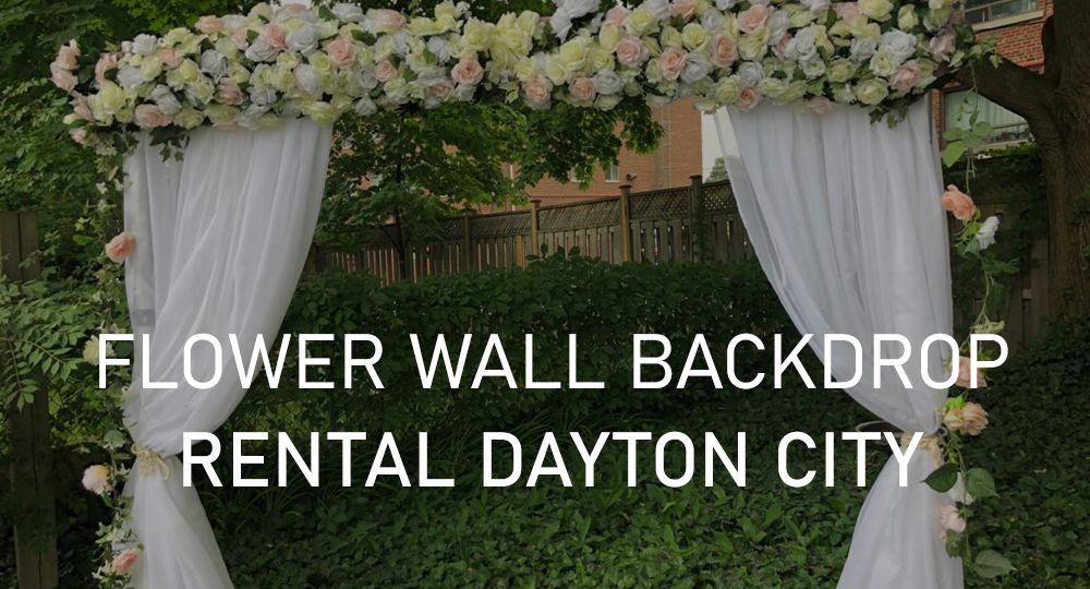 Ajax Flower Wall Rental