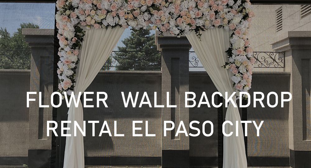 Ajax Flower Wall Rental