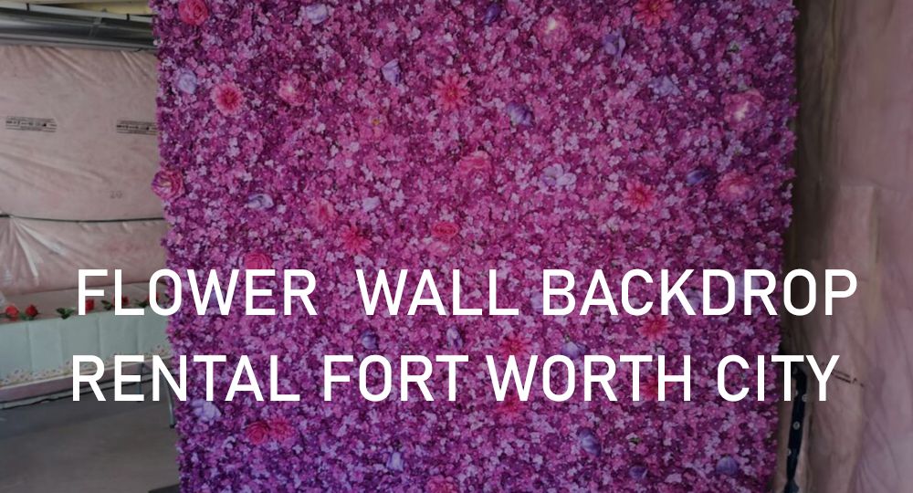 Ajax Flower Wall Rental