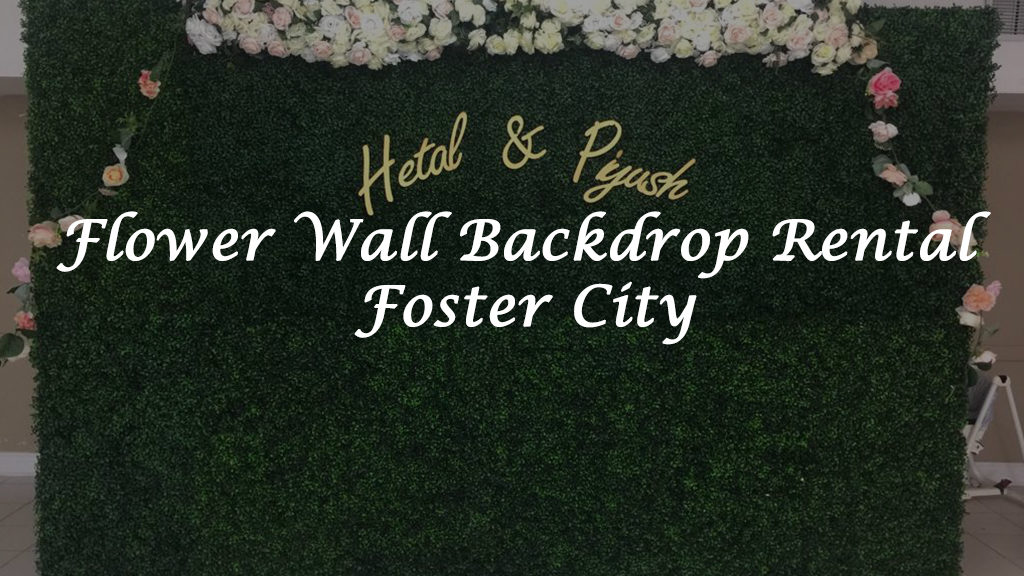 Ajax Flower Wall Rental