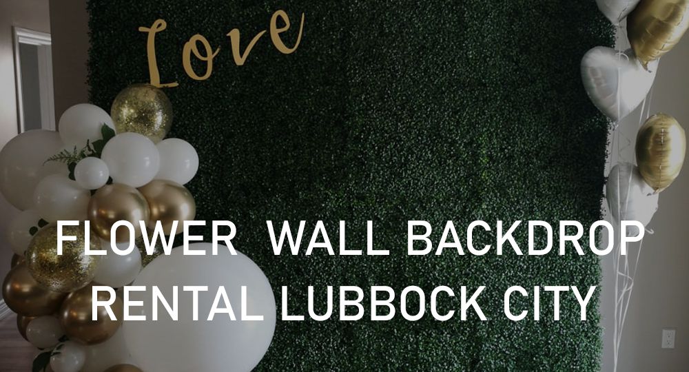 Lubbock Flower Wall Rental  Flower Walls USA Best Party Decor Rental