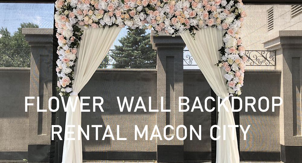 Ajax Flower Wall Rental