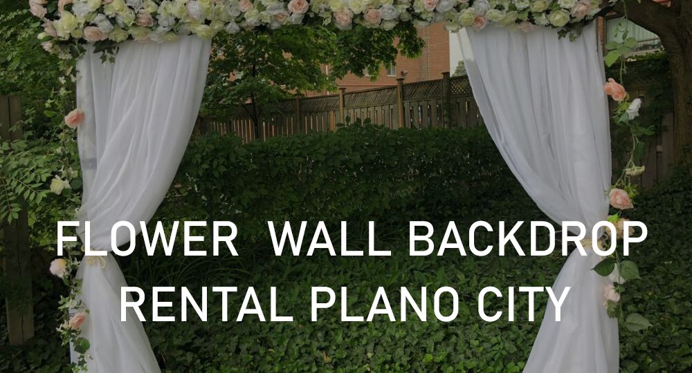 Ajax Flower Wall Rental