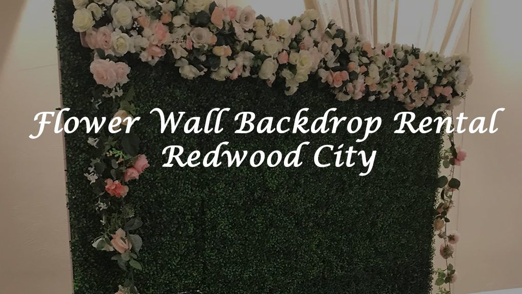 Ajax Flower Wall Rental