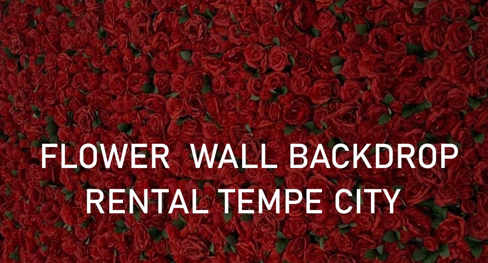 Ajax Flower Wall Rental