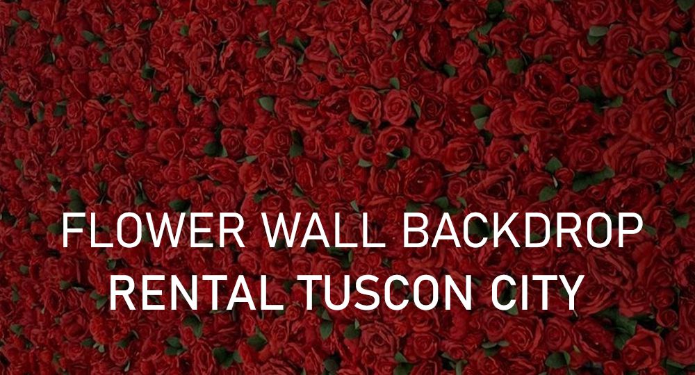 Ajax Flower Wall Rental