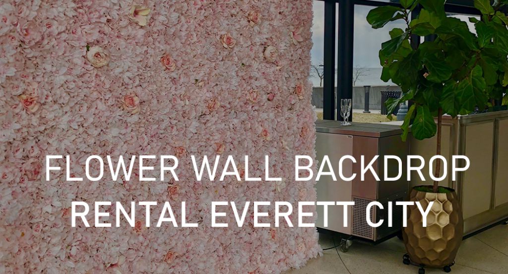 Ajax Flower Wall Rental