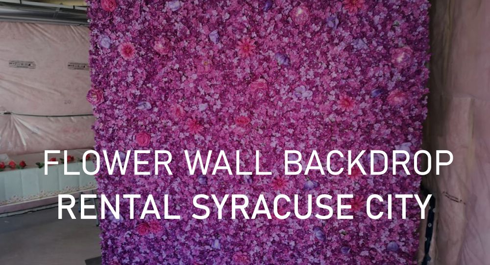 Ajax Flower Wall Rental