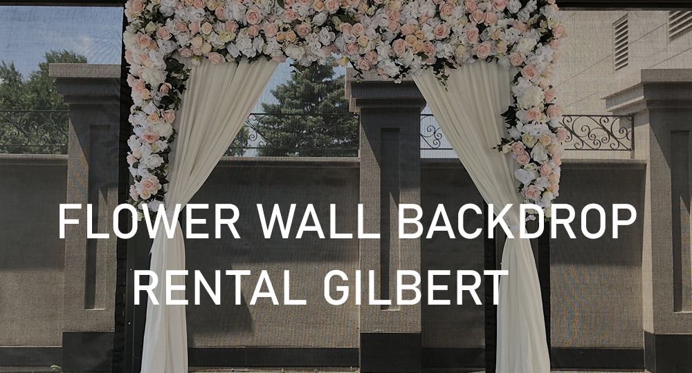 Ajax Flower Wall Rental