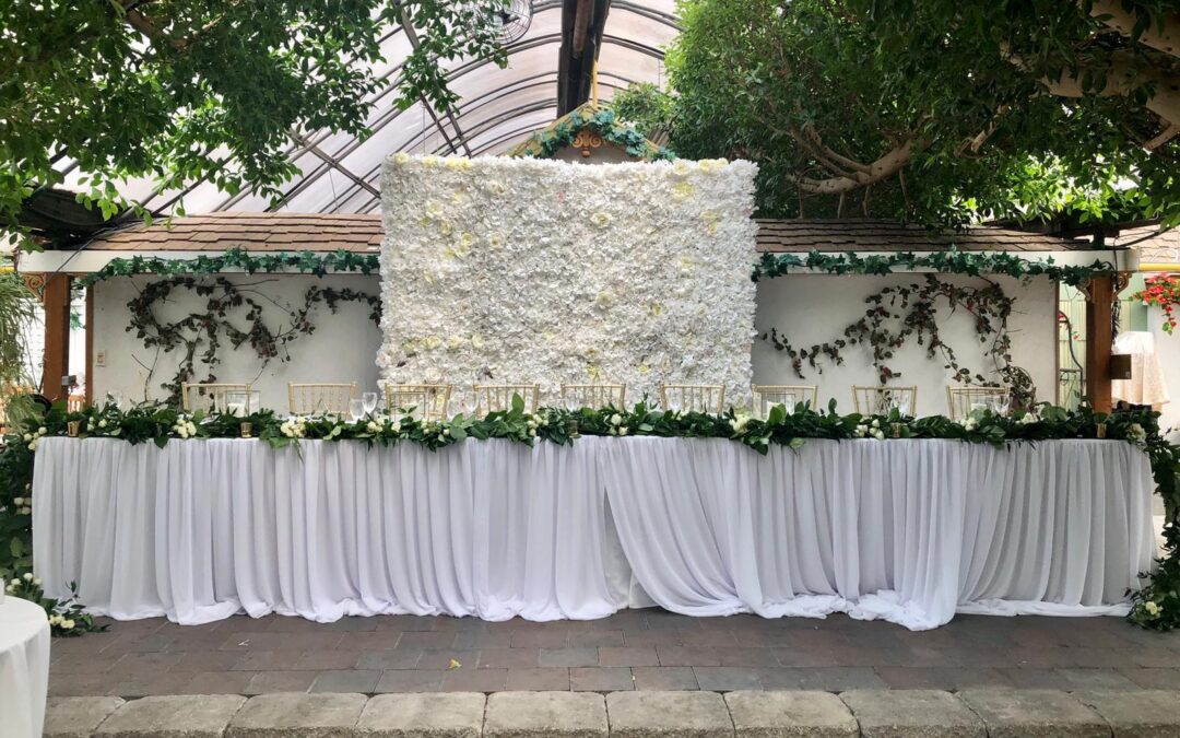 Decorating Wedding Receptions in Miami