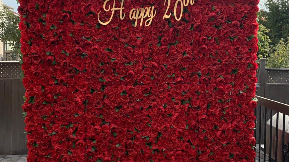 Amazing Birthday Decor in Tampa Flower Walls USA