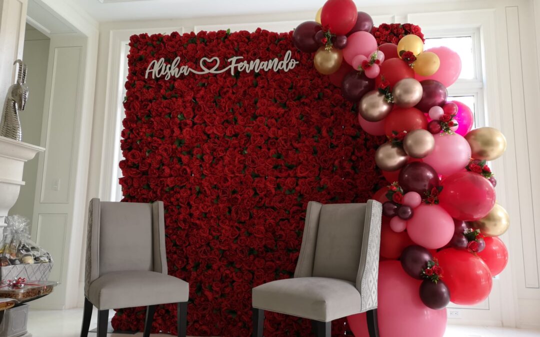 Clearwater Flower Wall Rentals in Your Home