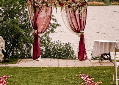 Santa Barbara Victorian Flower Archway Rental