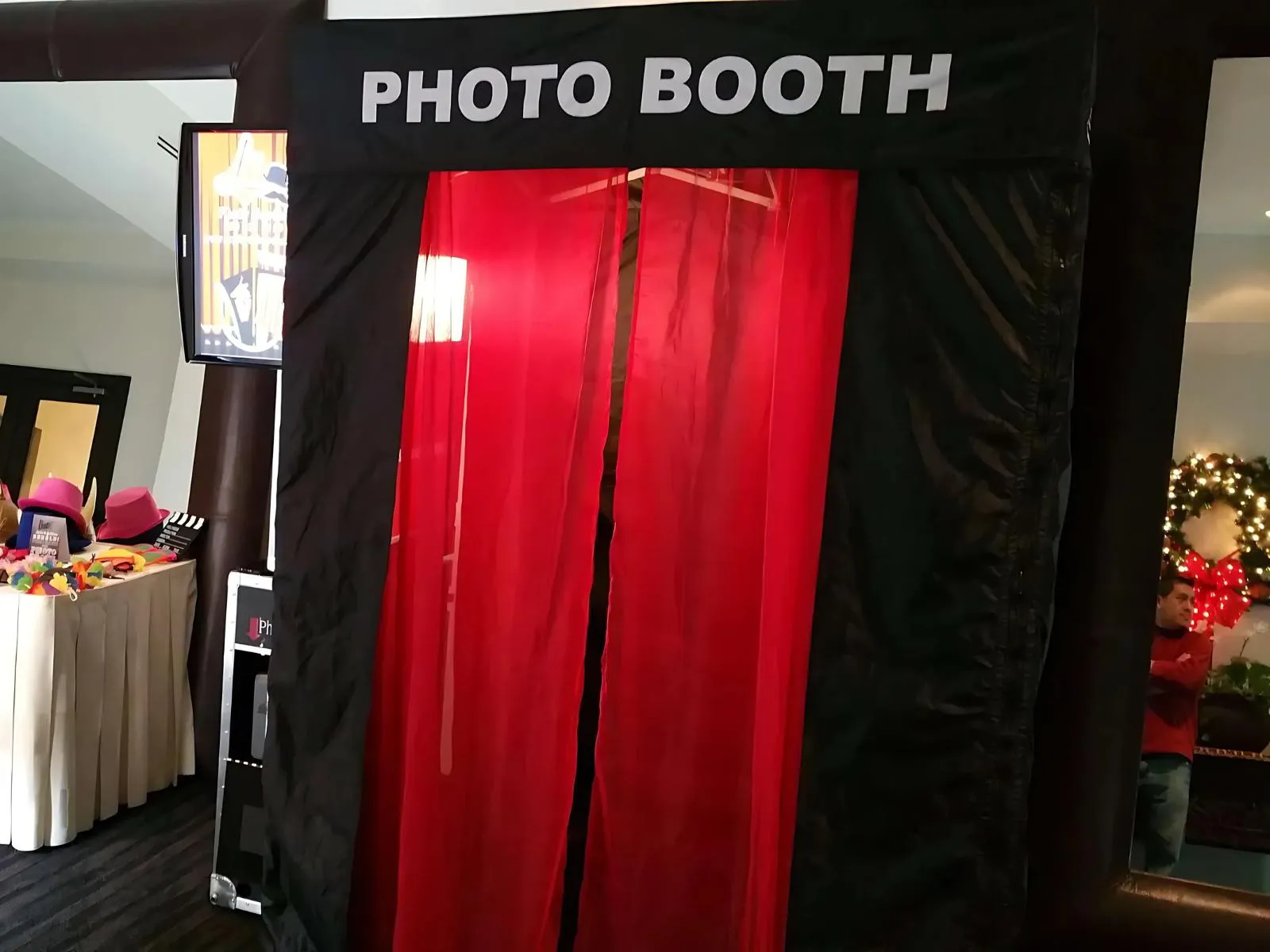 Enclosed Photo Booth